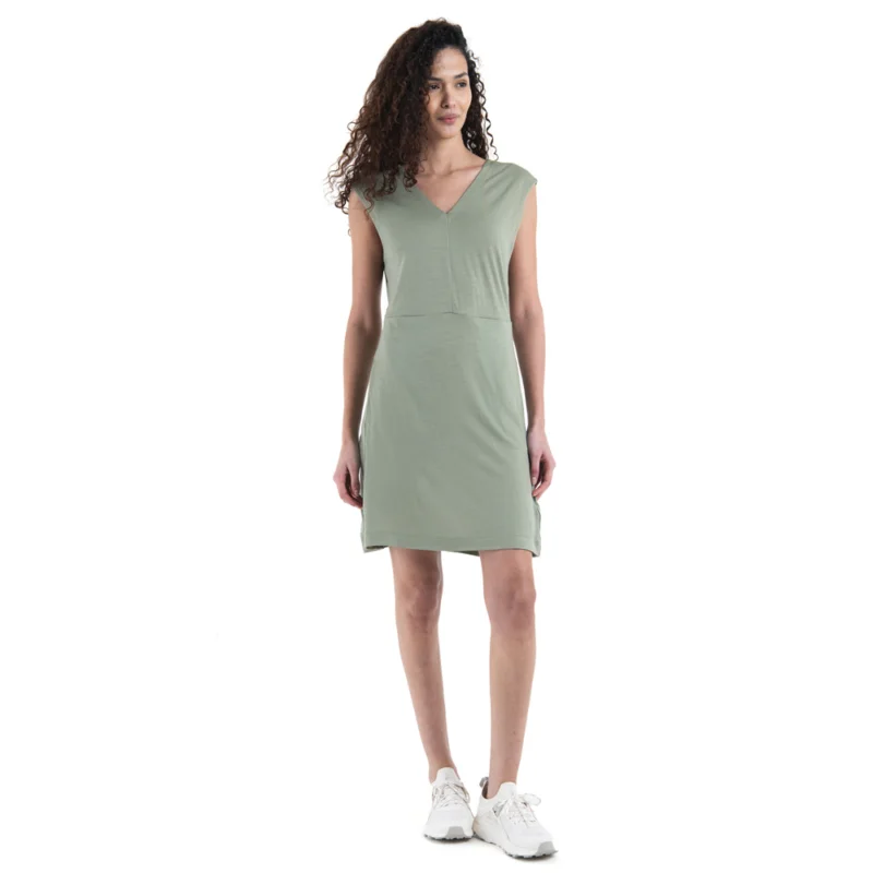 Markenprodukt W's Merino 200 Granary Sleeveless V Neck Dress